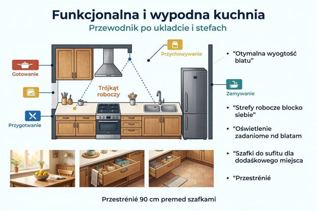 Jak urządzić funkcjonalną kuchnię? Praktyczny plan krok po kroku