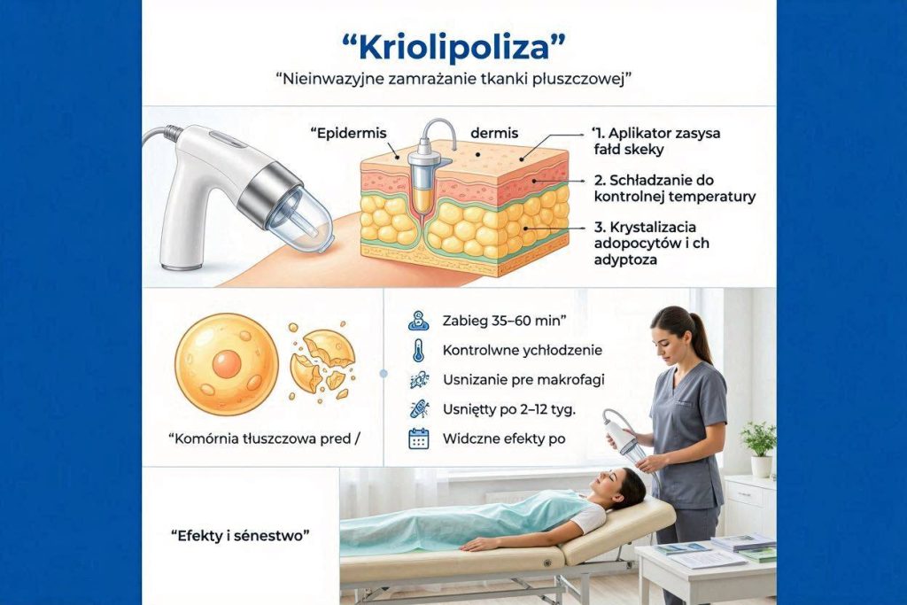 Na czym polega kriolipoliza i jak działa na tłuszcz?
