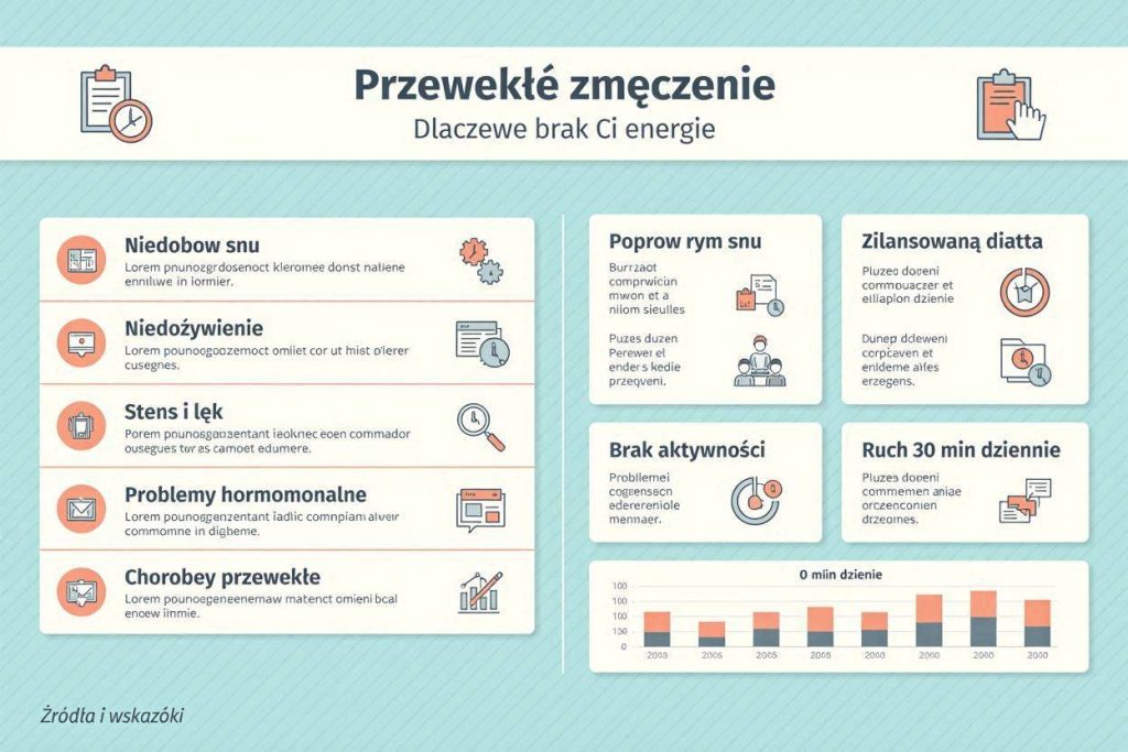 Ciągłe zmęczenie – najczęstsze przyczyny braku energii