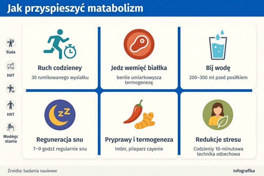 Jak przyspieszyć metabolizm? Fakty kontra mity