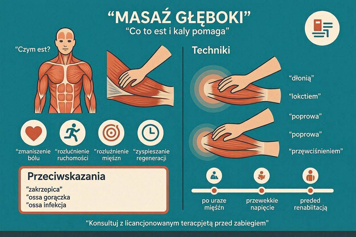 Masaż tkanek głębokich – na czym polega i kiedy pomaga?
