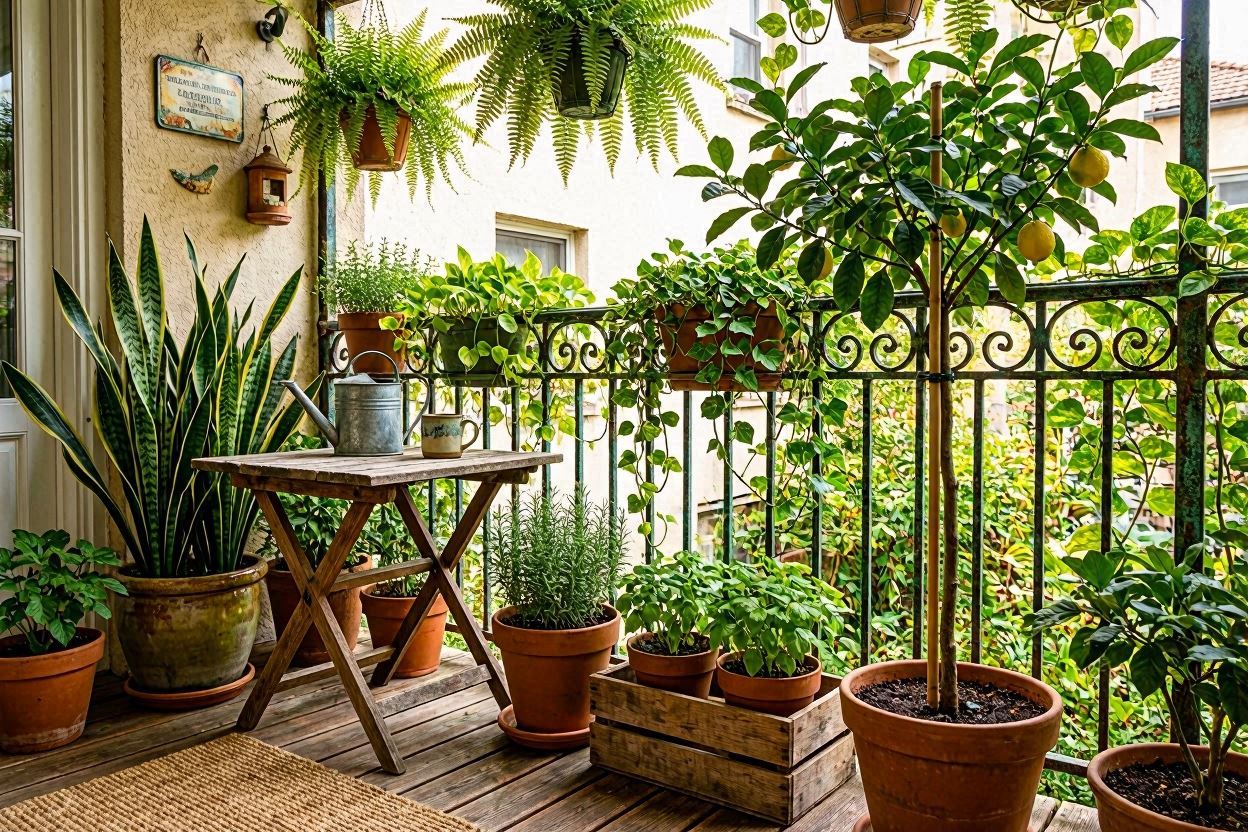Jak urządzić balkon, by był zielonym zakątkiem?