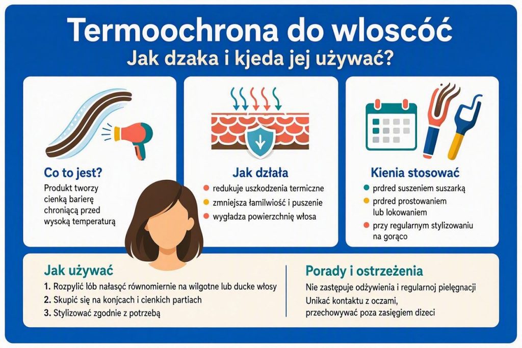Termoochrona do włosów – jak działa i kiedy jej używać?