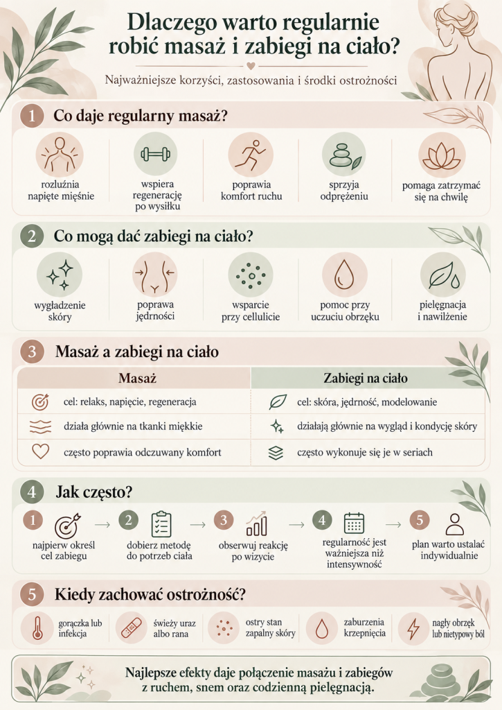 Jak często robić masaż i dlaczego regularność ma znaczenie?